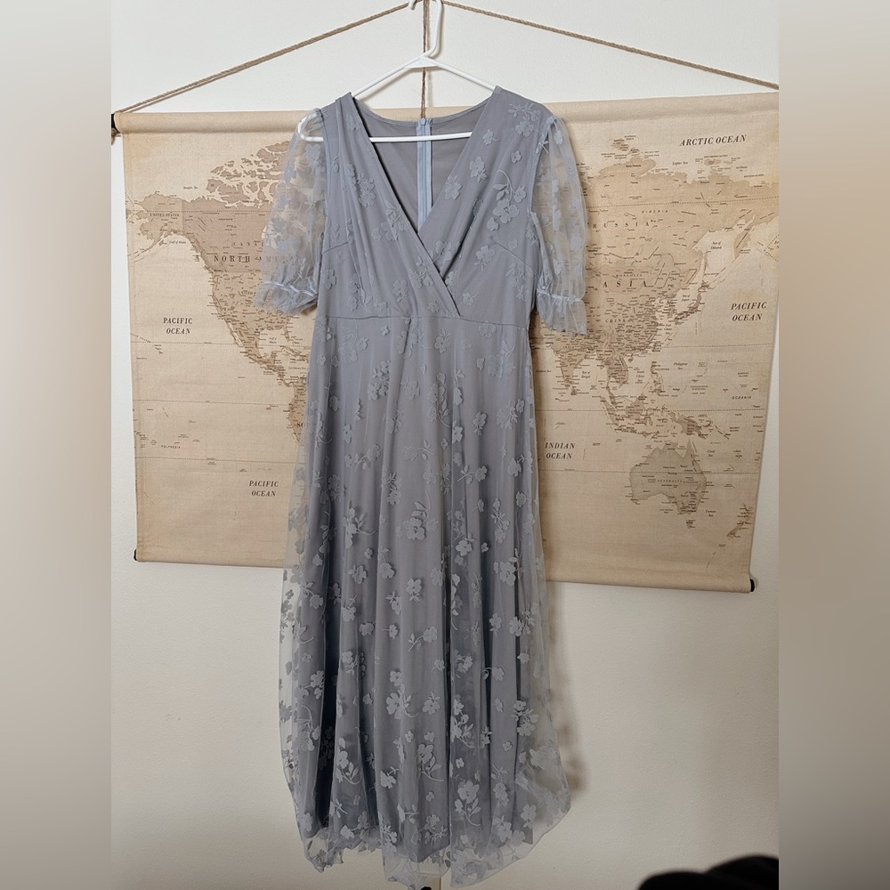 Light Periwinkle Maxi Dress